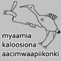 Myaamia dictionary logo